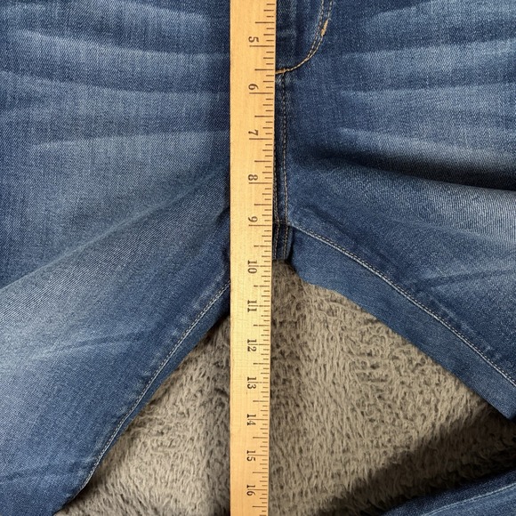 Joes Jeans Womens 28x30 Blue Skinny Stretch Mid-Rise Whiskered Preppy - Picture 6 of 9